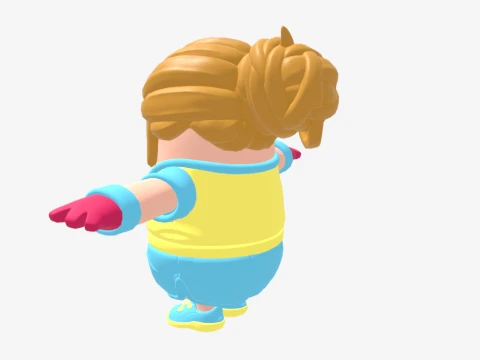 Dee Fall Guy - Fortnite 3D Model