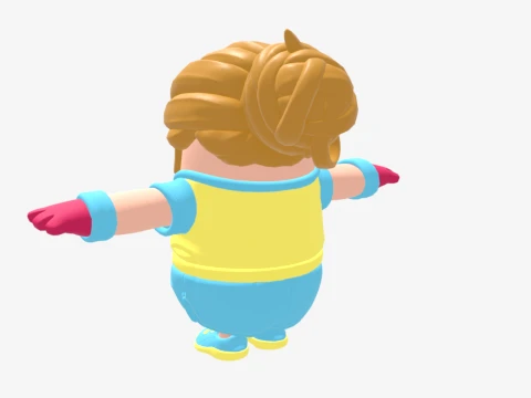 Dee Fall Guy - Fortnite 3D Model