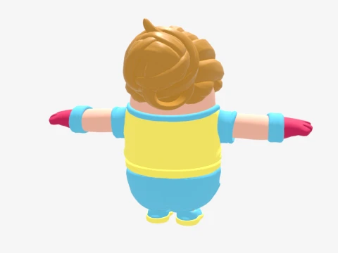 Dee Fall Guy - Fortnite 3D Model