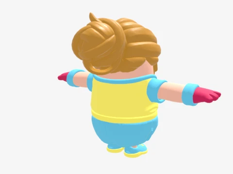 Dee Fall Guy - Fortnite 3D Model