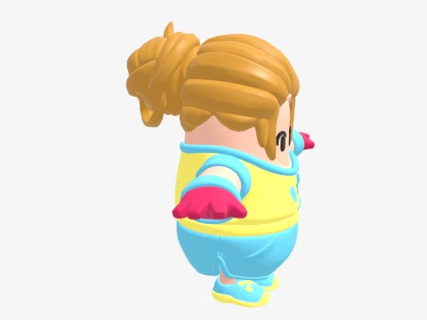 Dee Fall Guy - Fortnite 3D Model