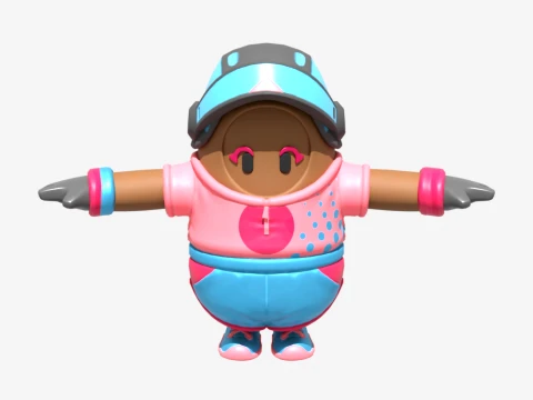 면도기 레이 Fall Guy - Fortnite 3D 모델