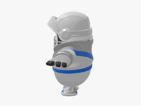 GHOST Merc Fall Guy - Fortnite 3D Model