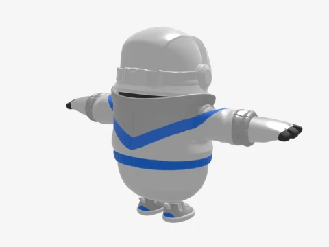 GHOST Merc Fall Guy - Fortnite 3D Model