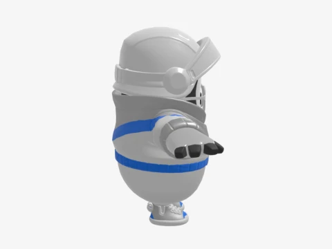 GHOST Merc Fall Guy - Fortnite 3D Model