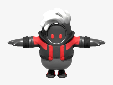 Shinji Fall Guy - Fortnite 3D Model