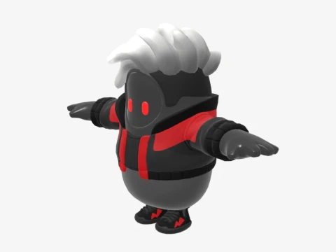 Shinji Fall Guy - Fortnite 3D Model
