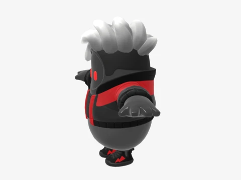 Shinji Fall Guy - Fortnite 3D Model