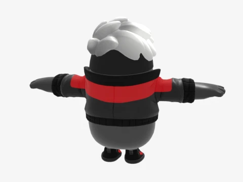 Shinji Fall Guy - Fortnite 3D Model
