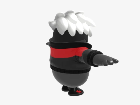 Shinji Fall Guy - Fortnite 3D Model