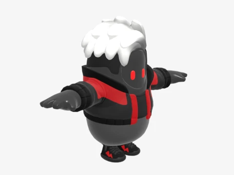 Shinji Fall Guy - Fortnite 3D Model