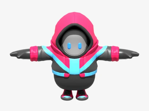 Bonehead Fall Guy - Fortnite 3D Model