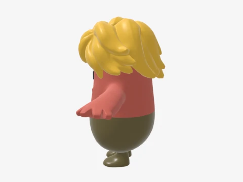 Castaway Jonesy Fall Guy - Fortnite 3D Model