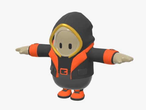 Grave Fall Guy - Fortnite 3D Model