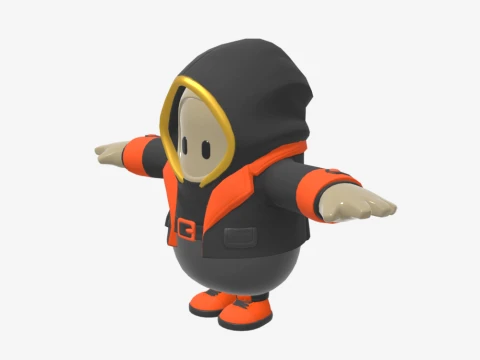 Grave Fall Guy - Fortnite 3D Model