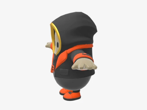Grave Fall Guy - Fortnite 3D Model