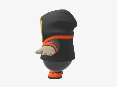 Grave Fall Guy - Fortnite 3D Model