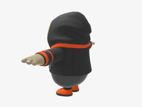 Grave Fall Guy - Fortnite 3D Model
