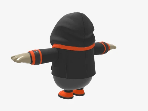 Grave Fall Guy - Fortnite 3D Model