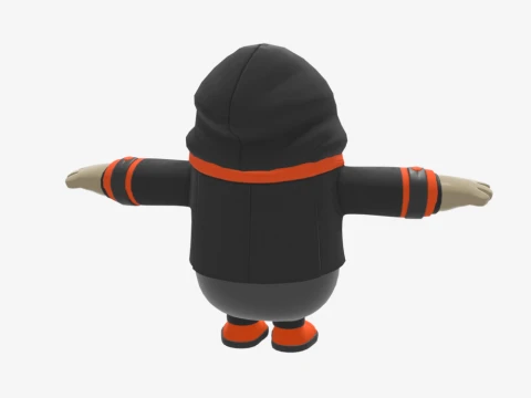 Grave Fall Guy - Fortnite 3D Model