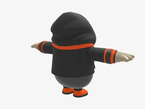 Grave Fall Guy - Fortnite 3D Model