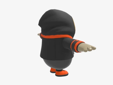 Grave Fall Guy - Fortnite 3D Model