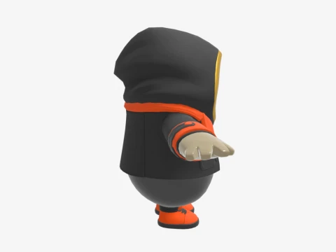 Grave Fall Guy - Fortnite 3D Model