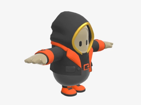 Grave Fall Guy - Fortnite 3D Model