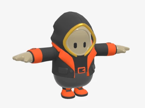Grave Fall Guy - Fortnite 3D Model