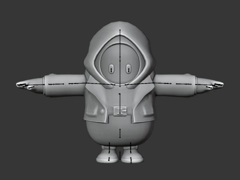 Grave Fall Guy - Fortnite 3D Model