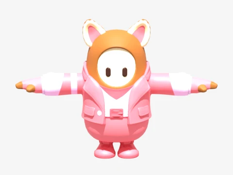 Fetch Fall Guy - Fortnite 3D Model
