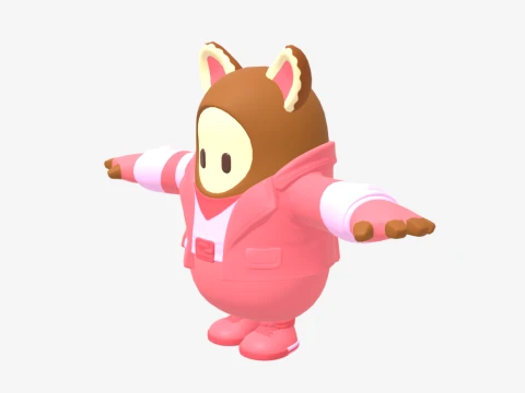 Fetch Fall Guy - Fortnite 3D Model