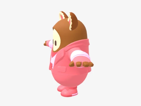 Fetch Fall Guy - Fortnite 3D Model