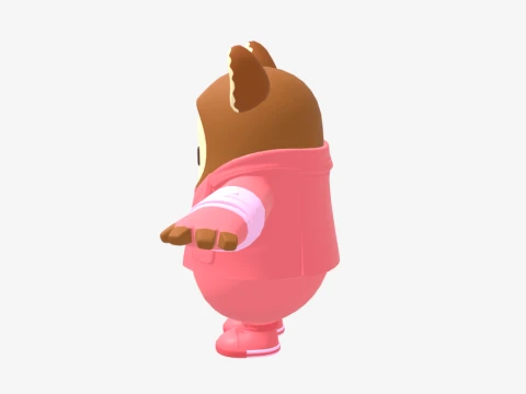 Fetch Fall Guy - Fortnite 3D Model
