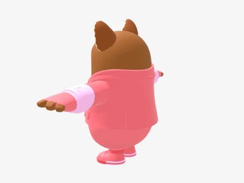Fetch Fall Guy - Fortnite 3D Model