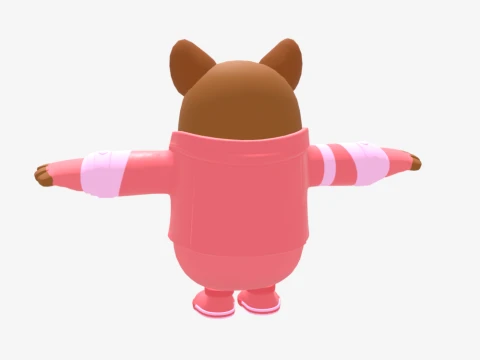 Fetch Fall Guy - Fortnite 3D Model