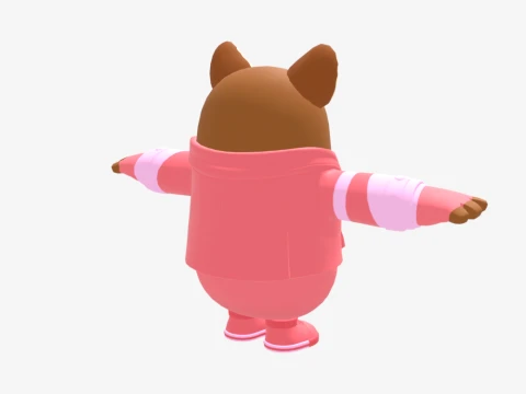 Fetch Fall Guy - Fortnite 3D Model