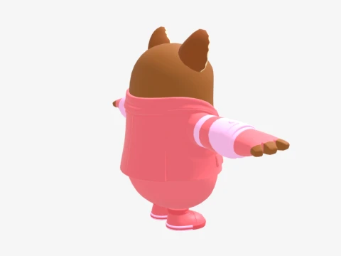 Fetch Fall Guy - Fortnite 3D Model