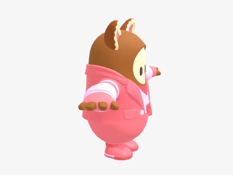Fetch Fall Guy - Fortnite 3D Model