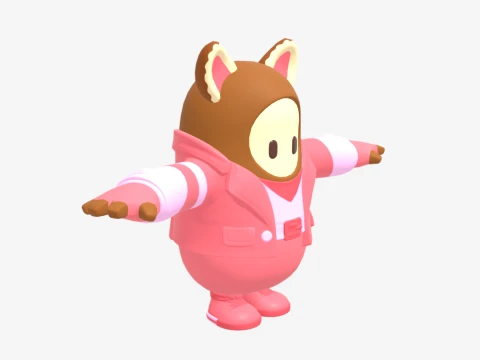 Fetch Fall Guy - Fortnite 3D Model