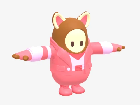 Fetch Fall Guy - Fortnite 3D Model