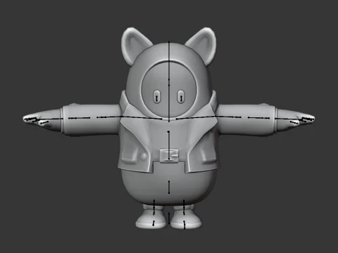 Fetch Fall Guy - Fortnite 3D Model