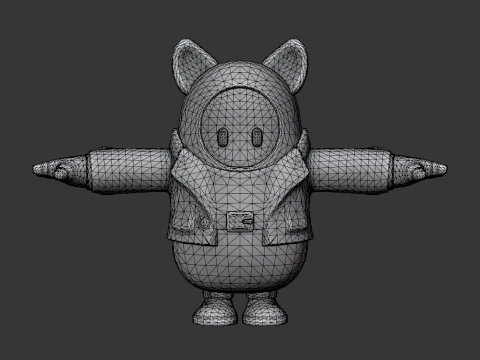 Fetch Fall Guy - Fortnite 3D Model