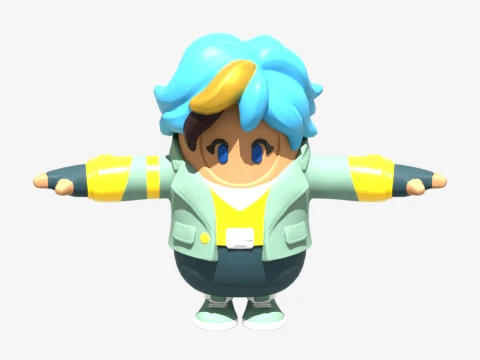 Spirit Tamer Harmonie Fall Guy - Fortnite 3D Model
