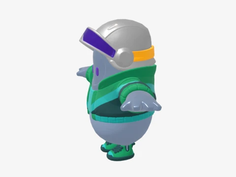 DJ Yonder Fall Guy - Fortnite 3D Model