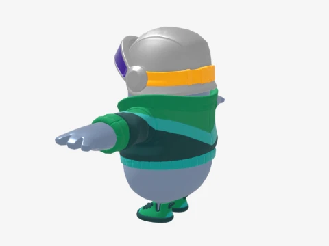 DJ Yonder Fall Guy - Fortnite 3D Model
