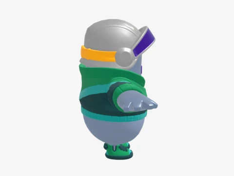 DJ Yonder Fall Guy - Fortnite 3D Model