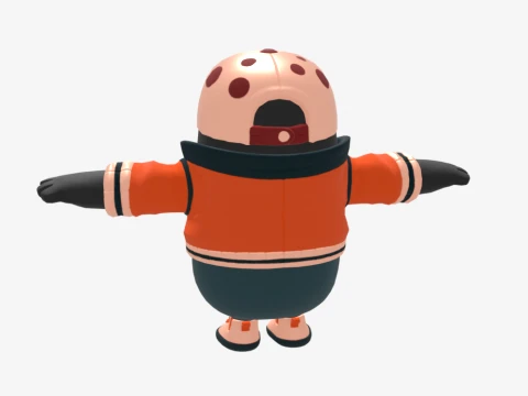 Haxsaur Fall Guy - Fortnite 3D Model