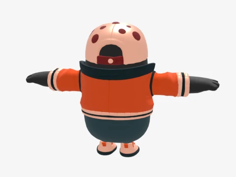 Haxsaur Fall Guy - Fortnite 3D Model