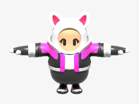 Vi Fall Guy - Fortnite 3D Model